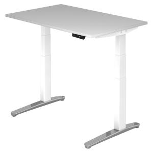 XBHM 12 WC | Bureau - Gris 120 x 80 réglable en hauteur éle…