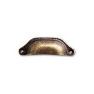 12 poignées fonte patinée 07 marron