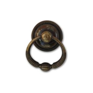 12 poignées fonte patinée 17 marron