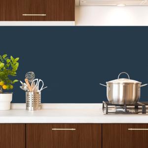 2 bandeaux XL de crédence adhésifs pour cuisine - Bleu - 2x…