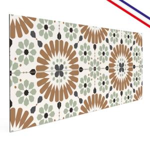 2 crédences de cuisine en aluminium 240x50 cm - Multicolore