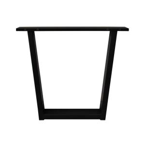 2 Pieds en métal en forme de U pour Plateaux de Table, Noir…