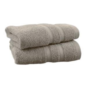 2 serviettes invité en coton bio Corde 30x50 cm