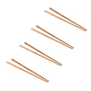 4 paires de baguettes asiatiques en bois de teck – willow