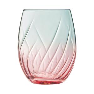 4 verres à eau colorés 36cl Spring - Cristal d'Arques