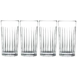 4 Verres à long drink transparent 440 ml