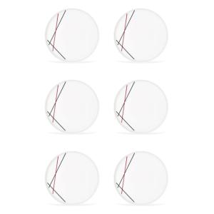 6 assiettes plates 27,5cm BISTROT
