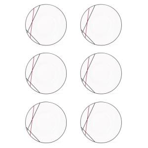 6 Assiettes plates chef 29cm
