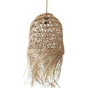 Abat-jour à franges pour suspension en algues ø35cm