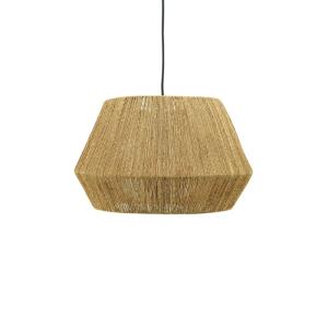Abat-jour à suspendre en jute naturel diamètre 50 cm