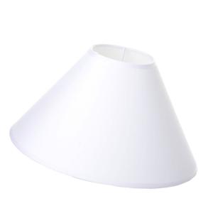 Abat jour conique de couleur blanche 30 cm