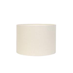 Abat-jour cylindrique blanc coton ø40cm