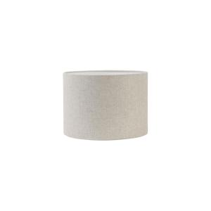 Abat-jour cylindrique brun coton ø30cm