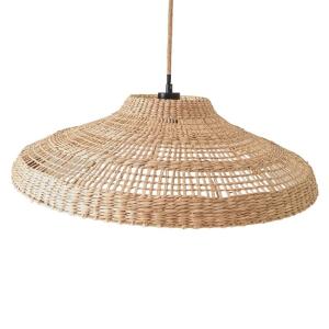 Abat-jour de style naturel pour suspension réalisé avec des…