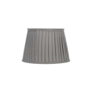 Abat-jour décoratif en coton gris H17