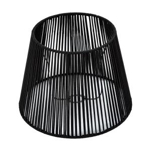 Abat-jour ext. corde noire IP54 40/28/30
