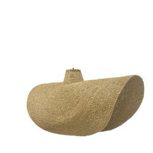 Abat-jour Herbe marine Marron D32cm
