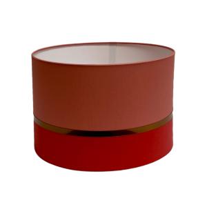 Abat-jour Lampadaire bicolore Rouge D: 45 x H: 25