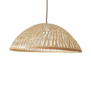 Abat-jour pour suspension en bambou naturel ø50cm