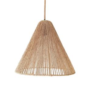 Abat-jour pour suspension en jute naturel ø34cm