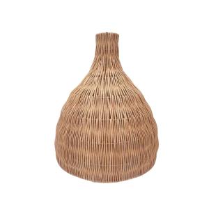 Abat-jour Rotin Marron H38cm