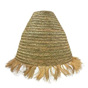 Abat-jour seul Jonc de mer Beige D100CM