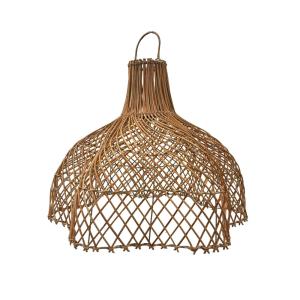 Abat-jour seul Rotin Beige D60CM