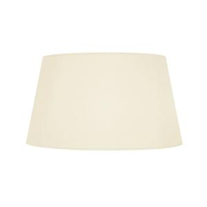 Abat-jour tambour pour lampe tissu crème