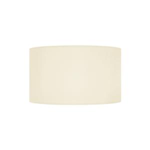 Abat-jour TOSEL ,tissu,Beige, H 19xD30x P 30cm