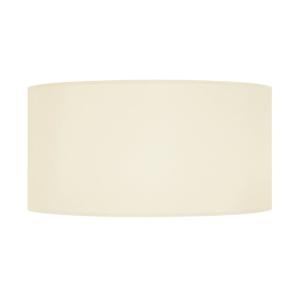 Abat-jour TOSEL ,tissu,Beige,H 25xD45x P 45cm