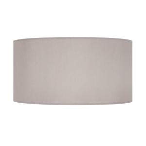 Abat-jour TOSEL ,tissu,Gris ,H25xD45xP45cm