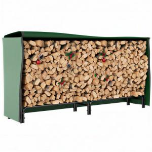 Abri buches extérieur housse en pe métal noir