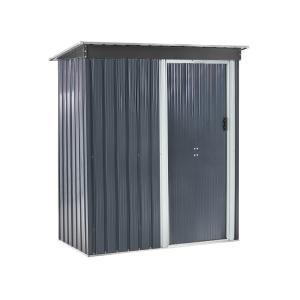 Abri d'extérieur 150 cm 89 cm gris graphite