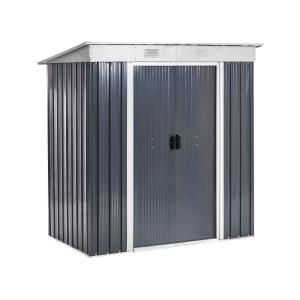Abri d'extérieur 174 cm 110 cm gris graphite