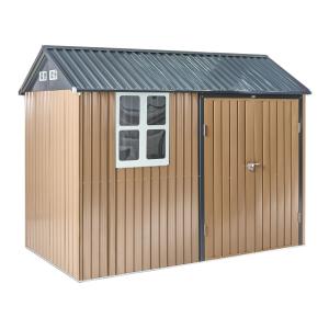 Abri d'extérieur 313 cm 220 cm marron