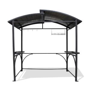 Abri de jardin en aluminium et polycarbonate