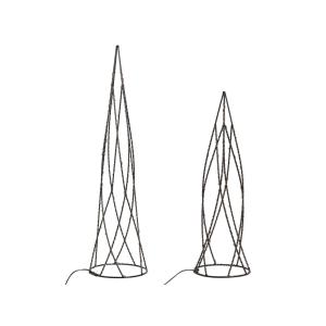 Accessoire Décoratif en métal noir 13 12x13 12