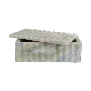 Accessoires pour la maison marbre vert 22x13x8cm