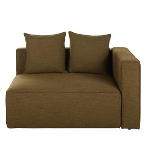 Accoudoir droit pour canapé modulable vert kaki