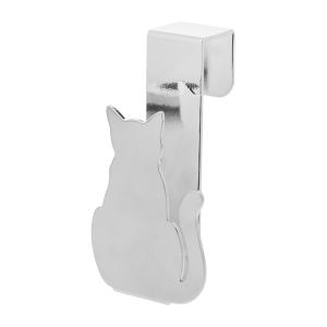 Accroche torchon  Argent métal 4 x 4 x 9 cm
