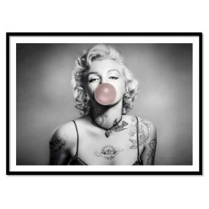 Affiche 30x40 cm et cadre noir - Bubble - Alexandre Granger