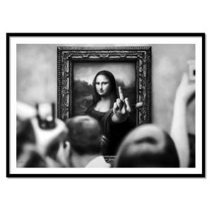 Affiche 30x40 cm et cadre noir - Mona Fed up - Alexandre Gr…