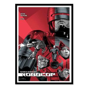 Affiche 30x40 cm et cadre noir - Robocop Movie -  Joshua Bu…