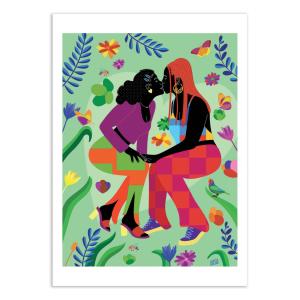 Affiche 50x70 cm - Célébration de l'amour - Aurélia Durand…