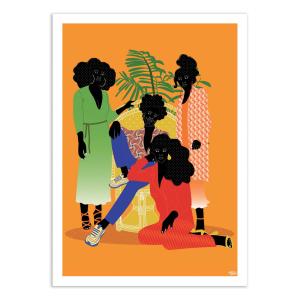 Affiche 50x70 cm - Famille - Aurélia Durand
