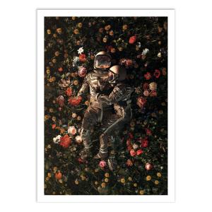 Affiche 50x70 cm - Garden Delights - Francis Minoza