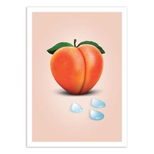 Affiche 50x70 cm - Juicy peach - Jonas Loose