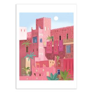 Affiche 50x70 cm - Kashbah - Petra Lizde