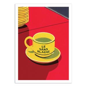 Affiche 50x70 cm - Le Sans Blague - Studio Mandariini