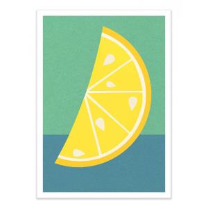 Affiche 50x70 cm - Lemon Slice - Rosi Feist